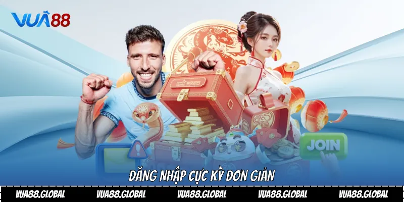Đăng nhập cực kỳ đơn giản